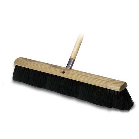 Bon Tool Bon 12-302 Concrete Floor Broom, 18", 5 Foot Wood Handle 12-302